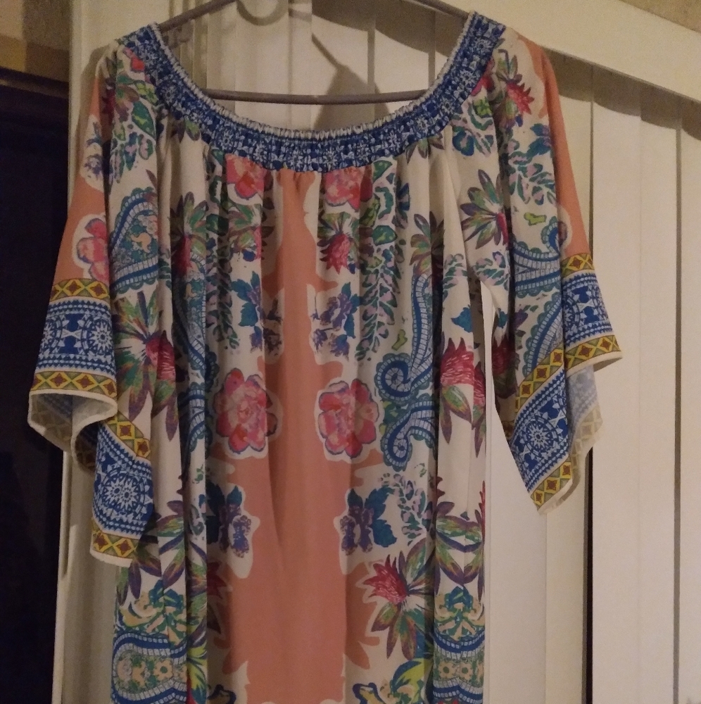 Jealous tomato mini dress with flare sleeves